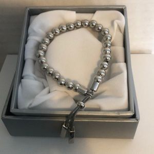 La Prairie Silver Beaded Bracelet